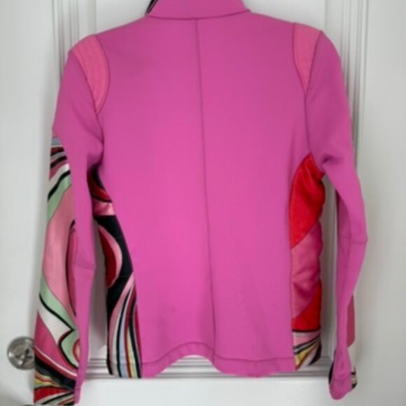 Emilio Pucci x Rossignol Pink Multicolor Ski Jacket Size 1 Small - Picture 5 of 10